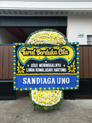 Papan Bunga Duka di Tanjung Kemuning