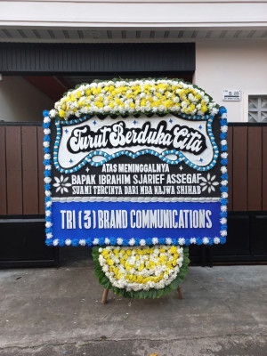 Papan Bunga Duka di Tanjung Kemuning